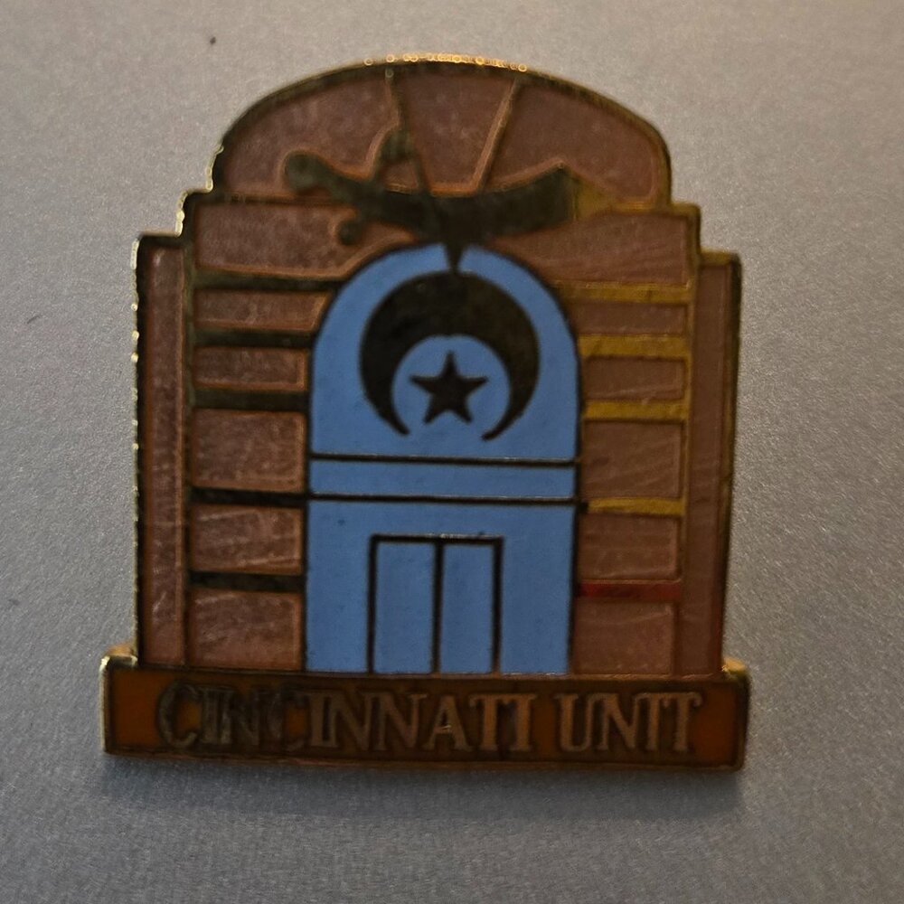 1992 Shriners Cincinnati Unit Lapel Pin